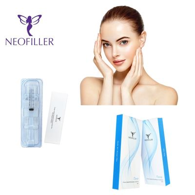 Διαφανής διασταυρούμενος HA Dermal Filler για φυσικά αποτελέσματα και εύκολο χειρισμό