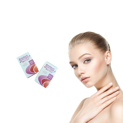 100U σκόνη / Botulinum Toxin σκόνη ένεση για τη μείωση ρυτίδων