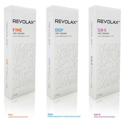 Revolax Dermal Filler 1.1 ml Υαλουρονικό οξύ για χείλη