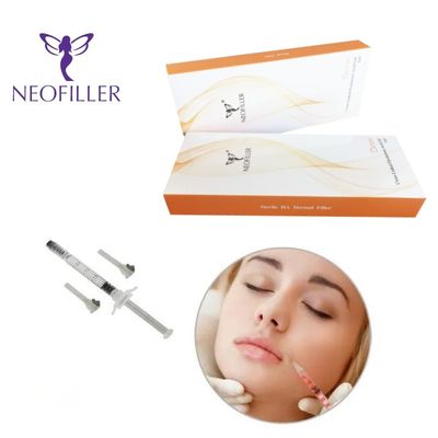 1 ml Υαλουρονικού οξέος Δερματικό γεμιστήρα Ενέσιμο τζελ 9-12 μηνών Φυσική αναζωογόνηση Βελτίωση του προσώπου
