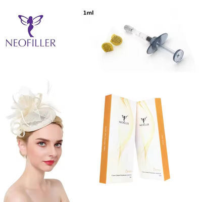 1ml Υαλουρονικού Οξέος Δερματικό Γεμιστικό Προσώπου για 9-12 Μήνες Φυσικής Αναζωογόνησης
