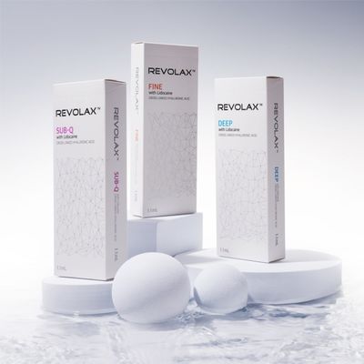 Μακροχρόνια αποτελέσματα με το δερματικό γεμιστήρα Revolax 6-12 μήνες Διάρκεια δράσης
