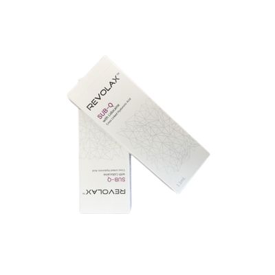 Το Revolax Dermal Filler με υαλουρονικό οξύ για 6-12 μήνες διάρκεια και 2 χρόνια διάρκεια ζωής στην συσκευασία της σύριγγας