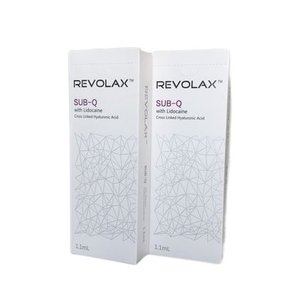Το Revolax Dermal Filler με υαλουρονικό οξύ για 6-12 μήνες διάρκεια και 2 χρόνια διάρκεια ζωής στην συσκευασία της σύριγγας