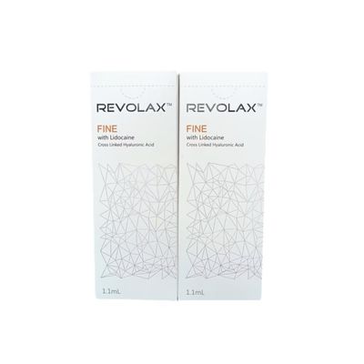 Το Revolax Dermal Filler με υαλουρονικό οξύ για 6-12 μήνες διάρκεια και 2 χρόνια διάρκεια ζωής στην συσκευασία της σύριγγας