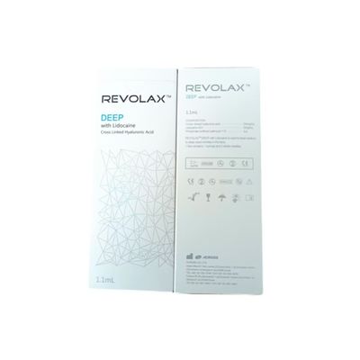 Το Revolax Dermal Filler με υαλουρονικό οξύ για 6-12 μήνες διάρκεια και 2 χρόνια διάρκεια ζωής στην συσκευασία της σύριγγας