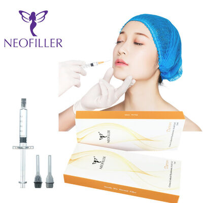 Neofiller 24mg- ml Υαλουρονικό οξύ Δερματικό γεμιστήρα Διασταυρούμενο ενέσιμο τζελ 9-12 μήνες Βελτίωση της μακροζωίας