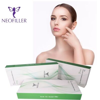 Neofiller Cross-Linked 24mg-ml Hyaluronic Acid Dermal Filler Injectable Gel 9-12 Month Longevity Υποδερμική Φόρμουλα Ένεσης