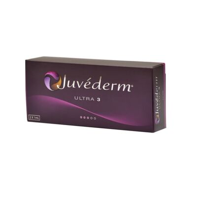 Το Juvederm Dermal Filler με διασταυρωμένο υαλουρονικό οξύ για μακροχρόνια αποτελέσματα σε σύριγγες 2*1ml
