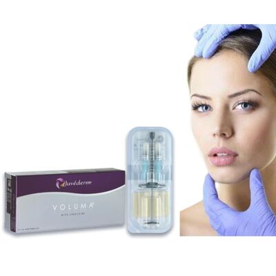 Juvederm Dermal Filler με Διασταυρούμενη Υαλουρονικό Οξύ σε 2×1ml Σύριγγες για Διάρκεια 9-12 Μηνών