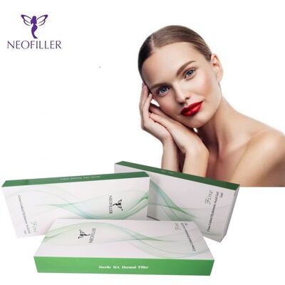 Neofiller 24mg- ml Υαλουρονικό οξύ Δερματικό γεμιστήρα Ενέσιμο τζελ 9-12 μήνες Μακροζωία Υποδερμική ενέσιμη βελτίωση