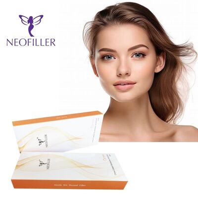 Neofiller 2ml Υαλουρονικό Οξύ Δερματικό Filler 24mg-ml Ενέσιμο Τζελ Πρόσωπο Μεγέθυνση χειλιών Μύτης