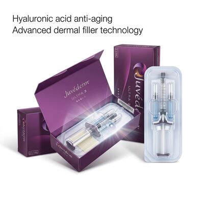 ΗΠΑ προέλευση Juvederm δερματικό γέμισμα ζελέ φόρμουλα με επιλογές αποστολής DHL UPS FEDEX για απρόσκοπτη διανομή