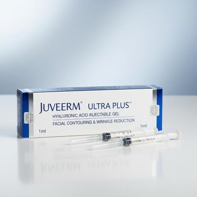 Ασφάλεια Juvederm Ultra Plus Filler 1ml 2Σφαιρίδες Υαλουρονικό οξύ Ενέσιμη γέλη για το σχήμα του προσώπου και τη μείωση των ρυτίδων