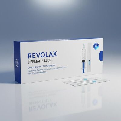 Concentration Of Ha 24mgml Revolax Dermal Filler Injectable Solution For Facial Volume Enhancement And Wrinkle Reduction