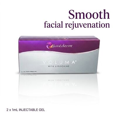 Ασφάλεια Juvederm Ultra Plus Filler 1ml 2Σφαιρίδες Υαλουρονικό οξύ Ενέσιμη γέλη για το σχήμα του προσώπου και τη μείωση των ρυτίδων
