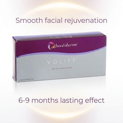 Ασφάλεια Juvederm Ultra Plus Filler 1ml 2Σφαιρίδες Υαλουρονικό οξύ Ενέσιμη γέλη για το σχήμα του προσώπου και τη μείωση των ρυτίδων