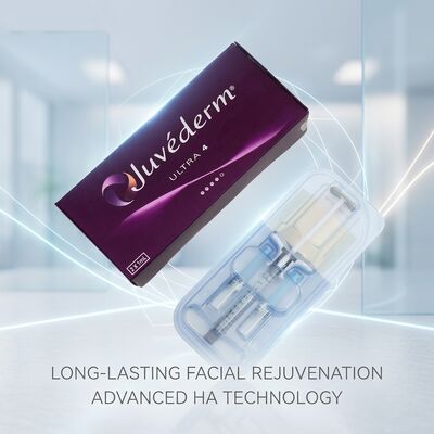 Φόρμουλα τζελ Juvederm Dermal Filler 2 φορές 1 ml όγκο υποδερμικό βάθος ένεσης κατάλληλη για ιατρικές καλλυντικές εφαρμογές