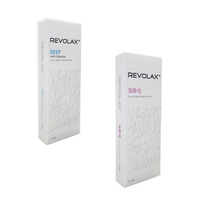 Revolax Fine Deep Sub Q Ενέσιμη δερματική γέμιση υαλουρονικού οξέος για χείλη