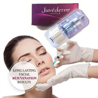 Γέλιο Juvederm Dermal Filler 1ml Σύριγγα Τοποθεσία ενέσεως προσώπου Ιδανικό για διαδικασίες αναζωογόνησης προσώπου και αποκατάστασης όγκου