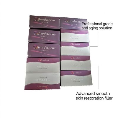 Όγκος της σύριγγας 1 ml σύριγγας Juvederm Dermal Filler προσφέροντας ασφάλεια Διάρκεια 9 έως 12 μήνες Ιδανικό για την αναζωογόνηση του δέρματος