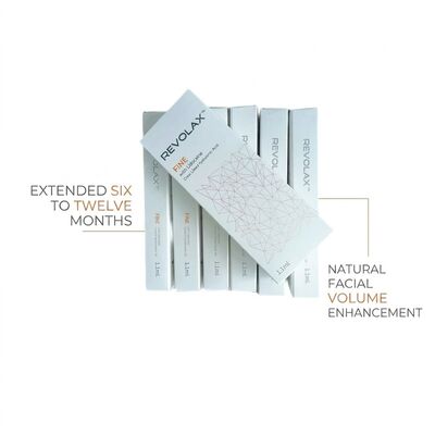 Υψηλή βαθιά υπο-Q Revolax Dermal Filler υψηλή βιοσυμβατότητα κατάλληλη για ένεση βάθος μεσαία έως βαθιά δέρμα βελτιώνει το περίγραμμα του δέρματος
