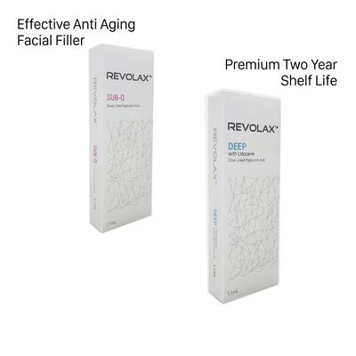 Υαλουρονικό οξύ Revolax Dermal Filler ασφαλές ενέσιμο διάλυμα για το σχήμα του προσώπου, μείωση ρυτίδων και ενυδάτωση του δέρματος