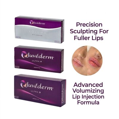 Όγκος της σύριγγας 2 1 ml ανά κουτί Juvederm Voluma Filler Ασφάλεια Προσωπική διαμόρφωση Ενέσιμη δερματική γέμιση για αύξηση του όγκου