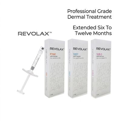 Υαλουρονικό οξύ Revolax Dermal Filler ασφαλές ενέσιμο διάλυμα για το σχήμα του προσώπου, μείωση ρυτίδων και ενυδάτωση του δέρματος