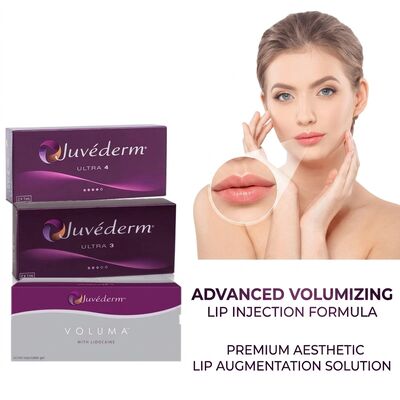 Όγκος της σύριγγας 2 1 ml ανά κουτί Juvederm Voluma Filler Ασφάλεια Προσωπική διαμόρφωση Ενέσιμη δερματική γέμιση για αύξηση του όγκου