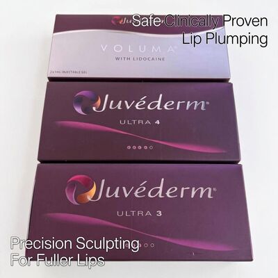 Κλινικές Juvederm Ultra Plus Filler 1 ml Σύριγγα Όγκος Δερματικό Φιλερ Ενέσιμη θεραπεία για τις ρυτίδες του προσώπου και αποκατάσταση του όγκου