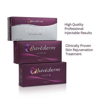 Πρόσωπη Ένεση Juvederm Dermal Filler Μακροζωία 9-12 μηνών Ultra3 Ultra4 Όγκος Ιδανικός για βελτίωση του περίγραμμα του προσώπου