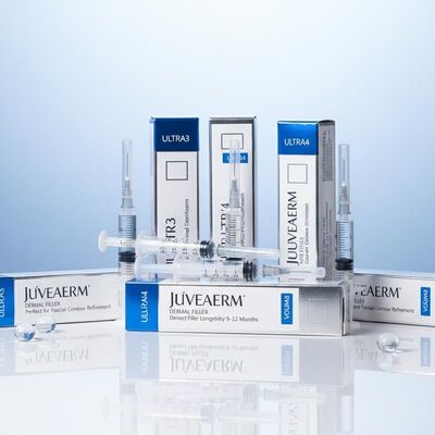 Πρόσωπη Ένεση Juvederm Dermal Filler Μακροζωία 9-12 μηνών Ultra3 Ultra4 Όγκος Ιδανικός για βελτίωση του περίγραμμα του προσώπου