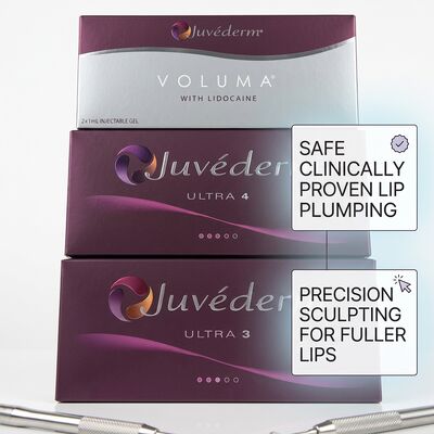 Juvederm Γέμισμα Γραμμής Σαγονιού Υαλουρονικό Οξύ Δερμικό Γέμισμα για Ανόρθωση Κάτω Προσώπου Διόρθωση Σιαγόνων 24mg/ml