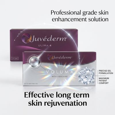 Juvederm Γέμισμα Γραμμής Σαγονιού Υαλουρονικό Οξύ Δερμικό Γέμισμα για Ανόρθωση Κάτω Προσώπου Διόρθωση Σιαγόνων 24mg/ml