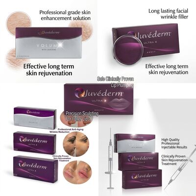 Juvederm Γέμισμα Περιοφθαλμικών Γραμμών Υαλουρονικό Οξύ Δερματικό Γέμισμα για Γραμμές Καπνιστή Διόρθωση Περιγράμματος Χειλιών