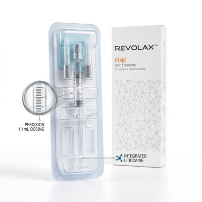 Revolax Deep Ενέσιμο Υαλουρονικό Οξύ 1.1ml για Αποκατάσταση Κοιλοτήτων Κροτάφων