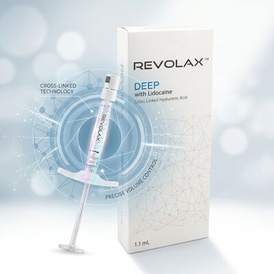 Revolax Deep Marionette Line Filler Μονοφασικό Υαλουρονικό Οξύ Δερματικό Φίλερ 1.1 ml για τη διόρθωση γωνίας του στόματος