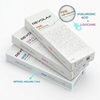 Revolax Deep Marionette Line Filler Μονοφασικό Υαλουρονικό Οξύ Δερματικό Φίλερ 1.1 ml για τη διόρθωση γωνίας του στόματος