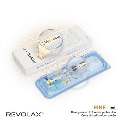 Revolax Deep Γέμισμα Ραβδώσεων Στοματορραγίας Μονοφασικό Διασταυρούμενης Σύνδεσης Υαλουρονικό Οξύ Δερματικό Γέμισμα 1.1ml 24mg/ml