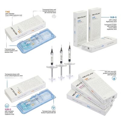 Το Revolax Fine Forehead Filler Μονοφασικό Υαλουρονικό Οξύ Δερματικό Φίλερ 1.1 ml για τη διόρθωση της γραμμής του μέτωπου