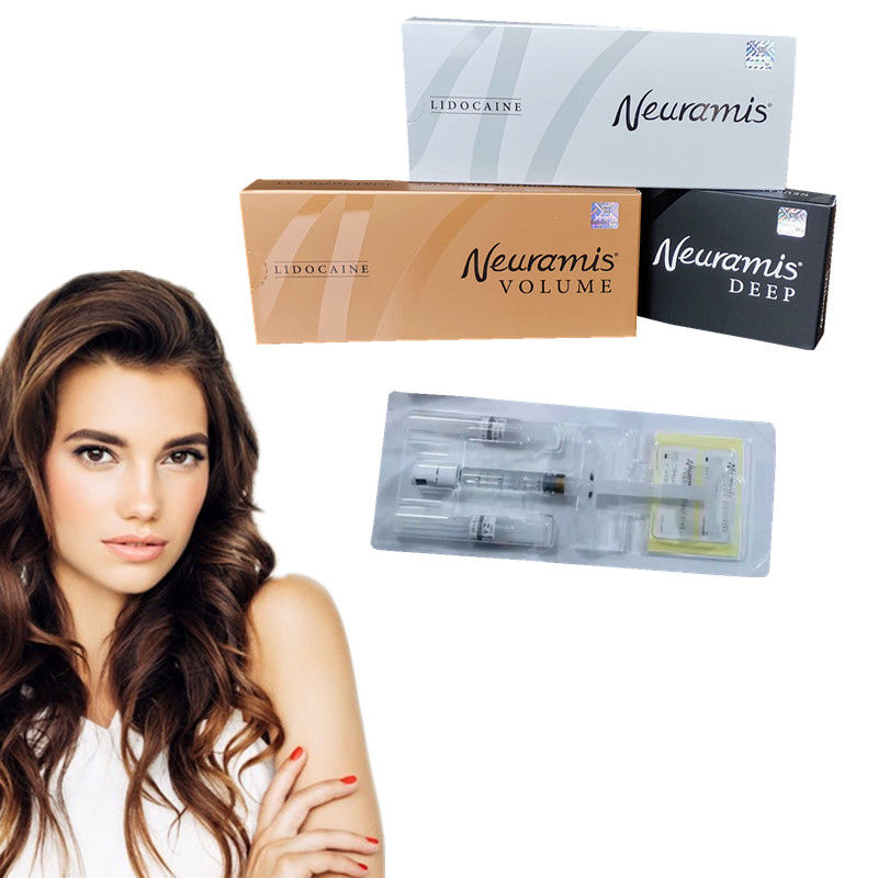 Ρυτίδες που σβήνουν το Hyaluronic οξύ για το βαθύ υλικό πληρώσεως όγκου Neuramis γραμμών λαιμών για τα χείλια