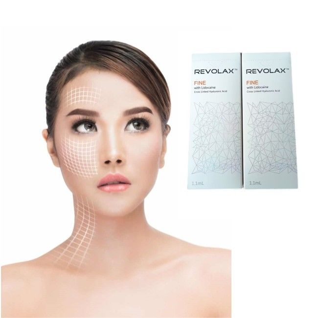 Hyaluronic όξινη σύριγγα υλικών πληρώσεως Revolax δερμική για το πρόσωπο 6 - 12 μήνες επίδρασης διάρκειας
