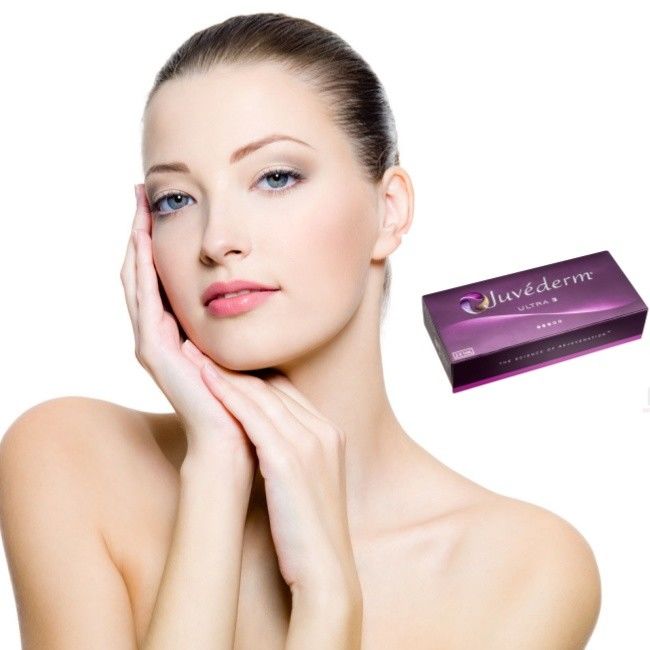 Μακροζωία Juvederm Dermal Filler Gel 6-9 μήνες