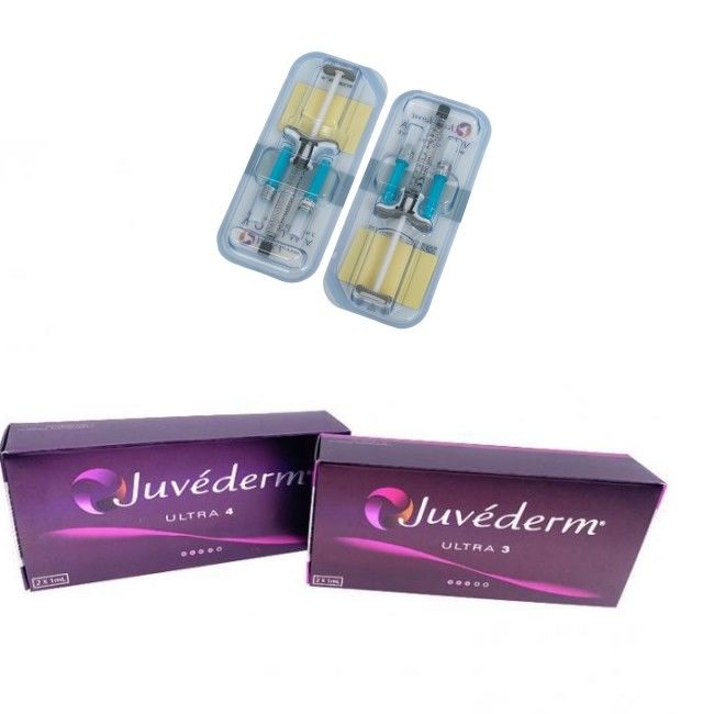 Juvederm Ultra 3 Ultra 4 Voluma Ενέσιμα Φακευτικό Φακευτικό 2* 1 ml Για Νασολαβιακή Πτυχή