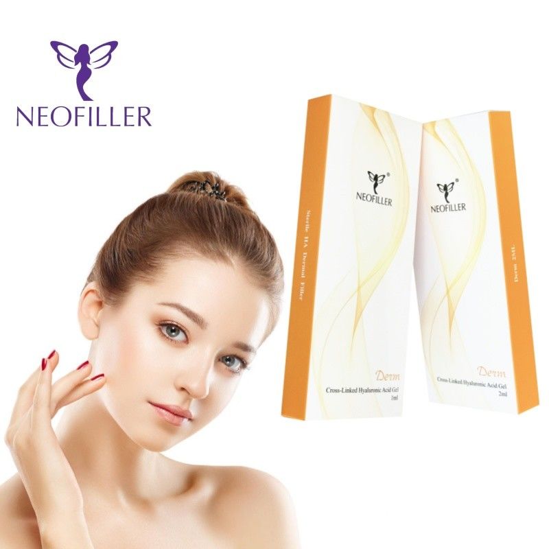 1 ml 2 ml Neofiller HA Δερμικό Συμπλήρωμα Για Ετοιμότητα Προσώπου και Θεραπεία ρυτίδων 9-12 μήνες