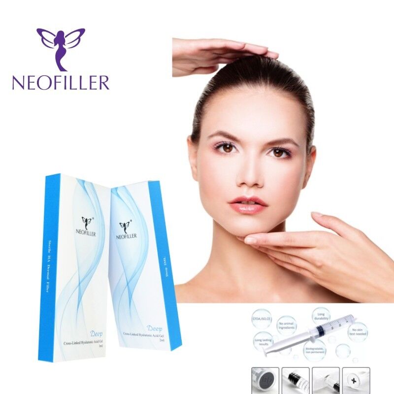 Neofiller 24mg- ml Υαλουρονικό οξύ Δερματικό γεμιστήρα Διαφανές Ενέσιμο Gel 9-12 μήνες Βελτίωση της μακροζωίας