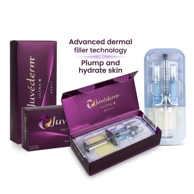 Υαλουρονικό οξύ Juvederm δερματικό γέμισμα Κατάλληλο για πολλαπλές περιοχές του προσώπου και απαιτεί συνθήκες αποθήκευσης Αποφύγετε την κατάψυξη