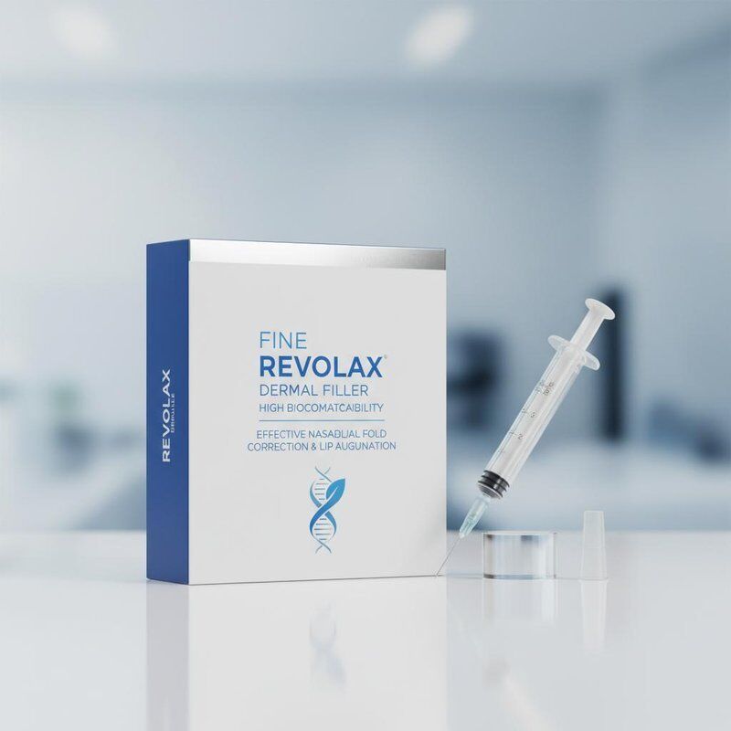Ωραίο δερματικό γεμιστήρα Revolax με υψηλή βιοσυμβατότητα για αποτελεσματική διόρθωση της ρινικής πτυχής και αύξηση των χειλιών