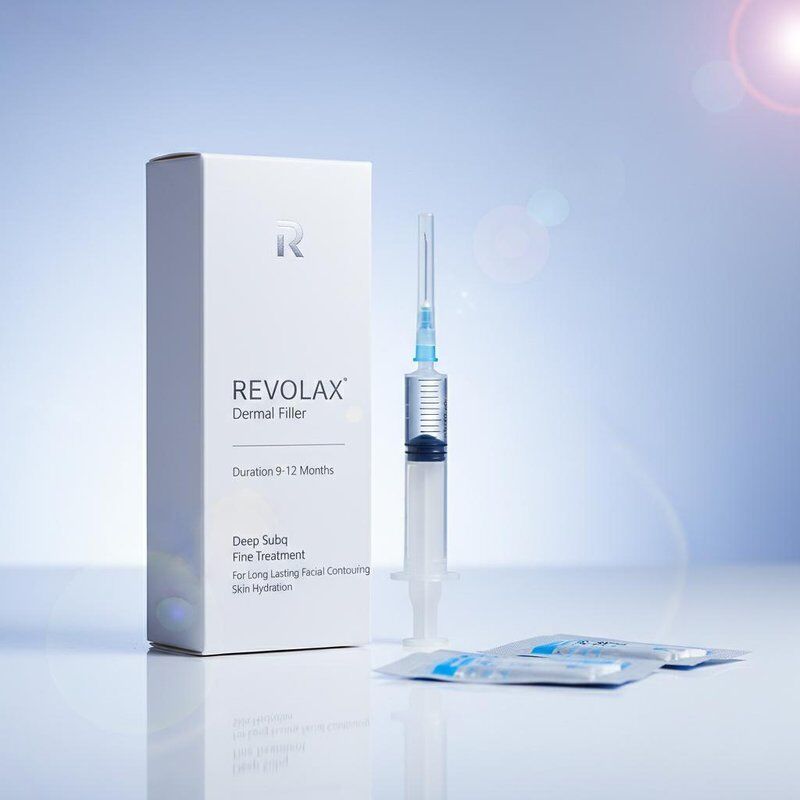Διάρκεια 9-12 Μήνες Revolax Dermal Filler Deep Subq Fine Θεραπεία για μακροχρόνια περιγράμματα προσώπου και ενυδάτωση του δέρματος
